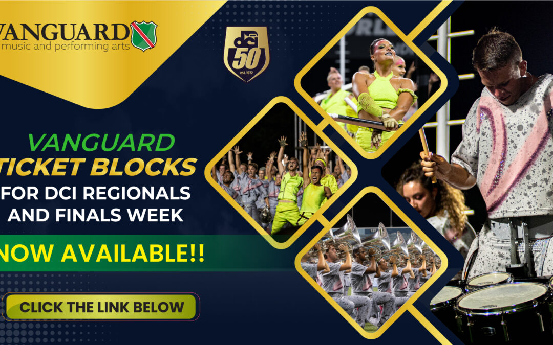 DCI Ticket Blocks Are Live!